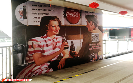 高清車貼裱KT板